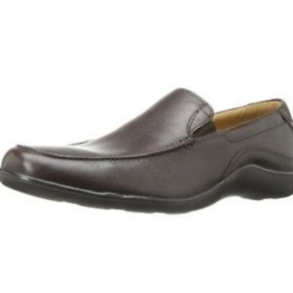 New Cole Haan Men Leather Dark Brown Slip-on main image 4